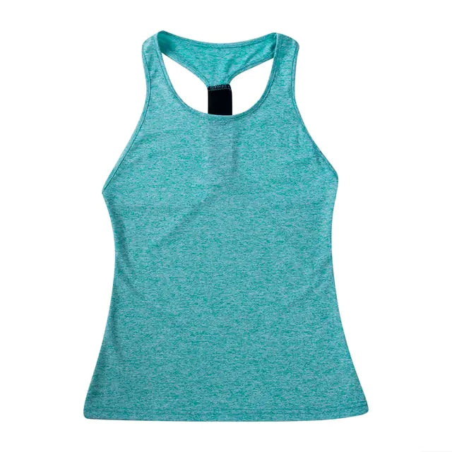 Casual Sleeveless Women  Yoga Shirts - GlimmaStyle