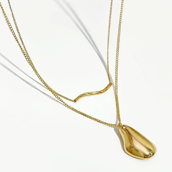  Waterdrop Irregular Necklaces