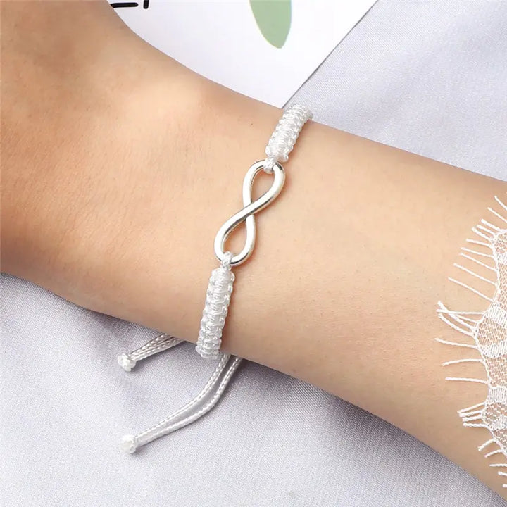 Infinity Charm Couple Bracelet - GlimmaStyle