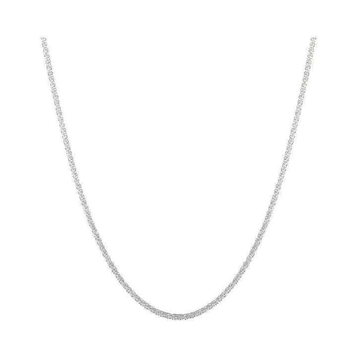 Sparkling Clavicle Chain Necklace - GlimmaStyle