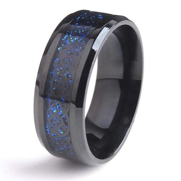 Blue Dragon Ring - GlimmaStyle