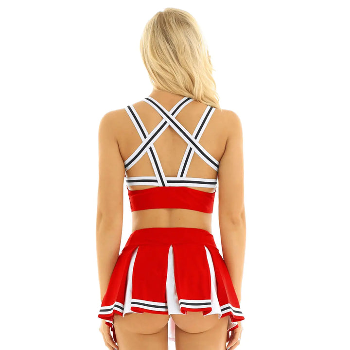 Cheerleader Costume Set - GlimmaStyle