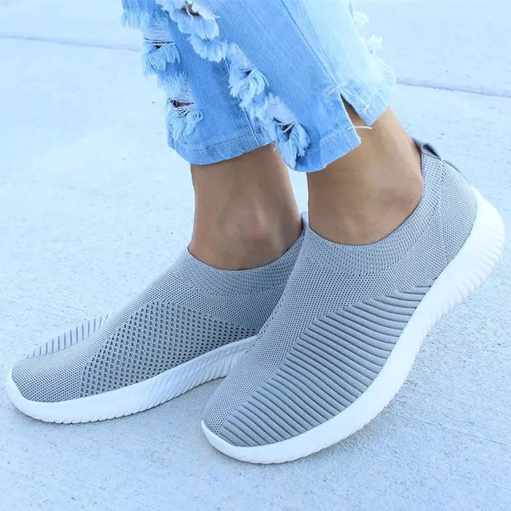 Lightweight Slip-On Sneakers for Women - GlimmaStyle