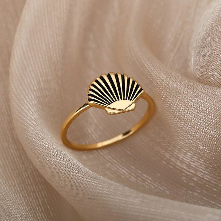 Vintage Shell Rings - GlimmaStyle