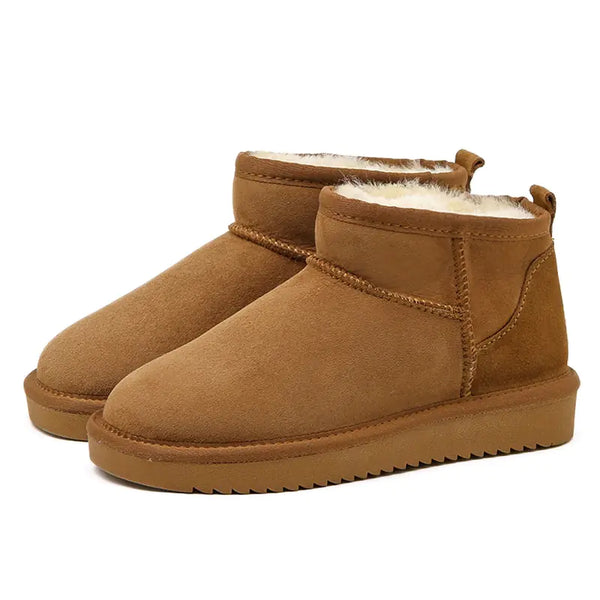 Sheepskin Snow Boots - GlimmaStyle