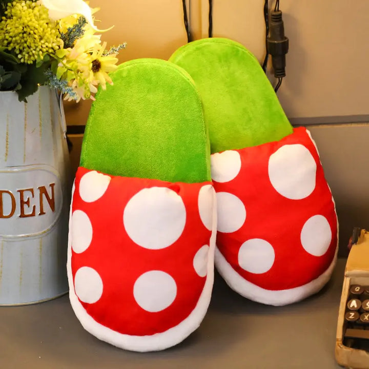 Plush Funny Slippers - GlimmaStyle