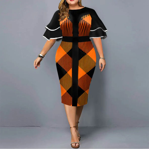 Elegant Dress Plus Size - GlimmaStyle