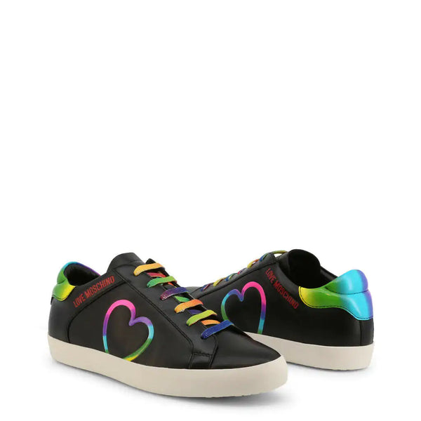 Black Rainbow Sneakers - GlimmaStyle