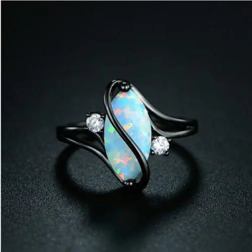 Luxurious Opal Ring - GlimmaStyle