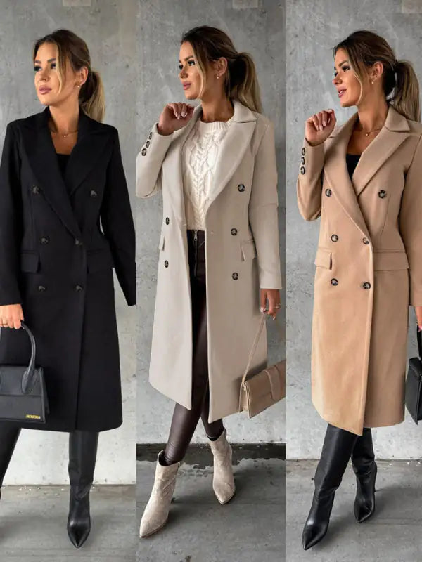 Business Casual Overcoat for Women - GlimmaStyle