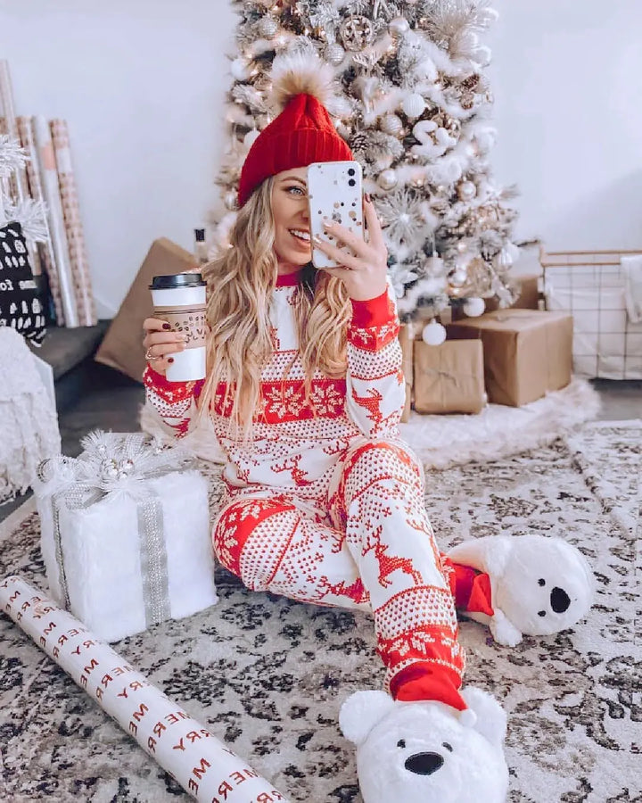 Christmas Pajamas Fall Family Set - GlimmaStyle