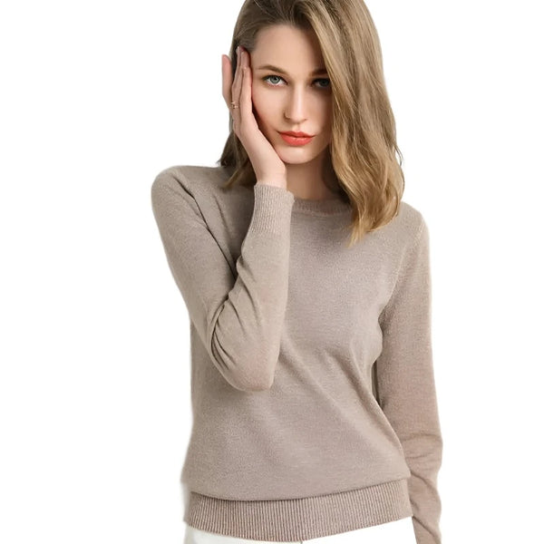 Knitted Pullover Women Sweater - GlimmaStyle