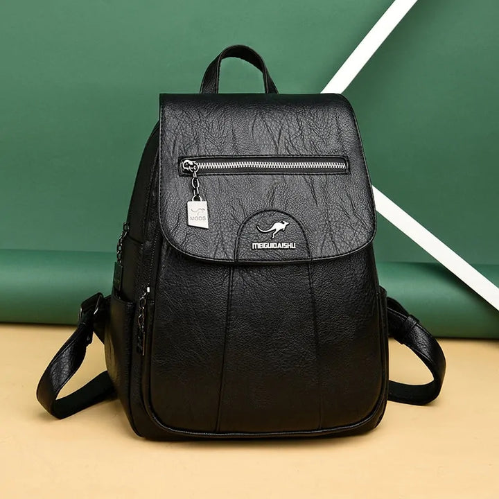 Leather Backpacks High Quality - GlimmaStyle