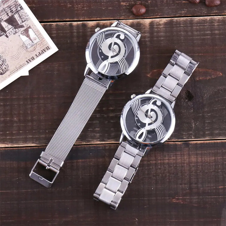 Women's Hollow Music Note Fashion Watch - GlimmaStyle