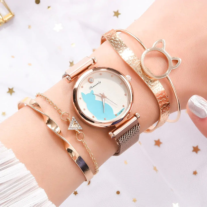 Fashion Watch Set for Women - GlimmaStyle