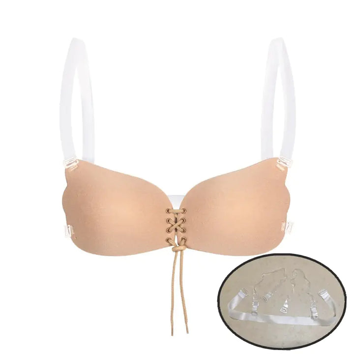 Invisible Push-Up Silicone Bra - GlimmaStyle