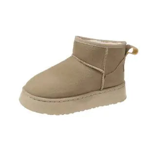 Anti-skid Sheepskin Snow Boots - GlimmaStyle