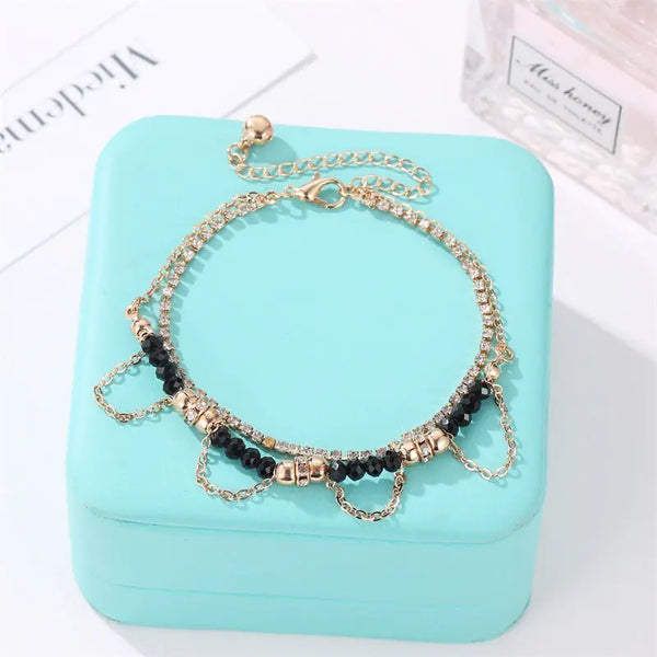 Diamond Tassel Bracelet - GlimmaStyle