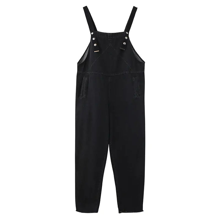 Jumpsuit Loose Suspenders - GlimmaStyle