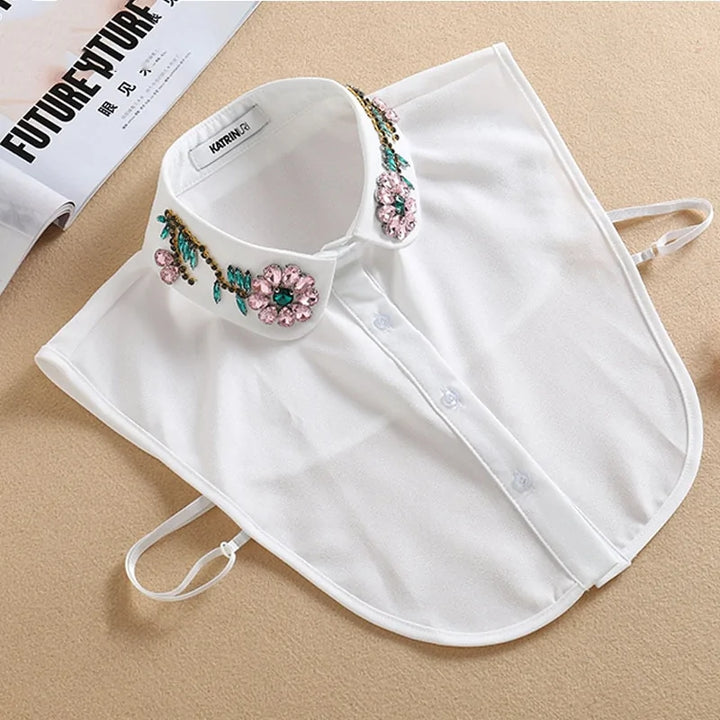 Detachable Fake Shirt Collar - GlimmaStyle