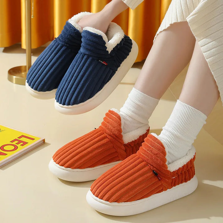 Warm Fur Slippers - GlimmaStyle