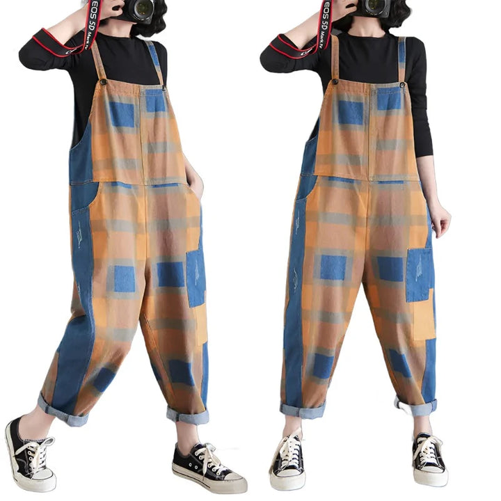 Spliced Color Overalls - GlimmaStyle