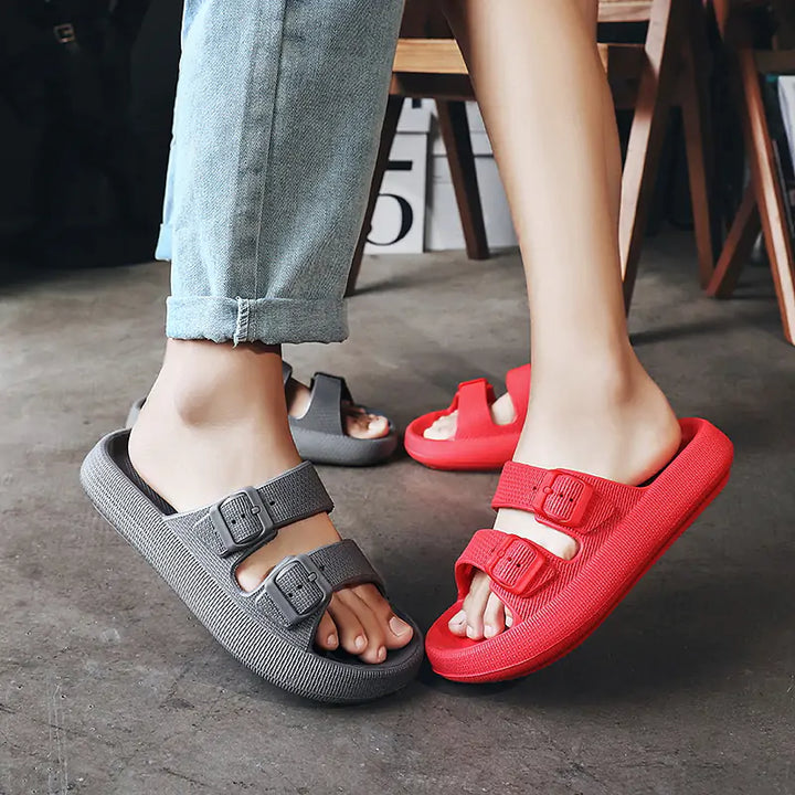 Light Beach Couple Slippers - GlimmaStyle