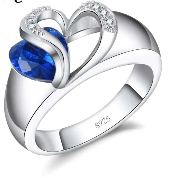 Heart Stone Ring - GlimmaStyle