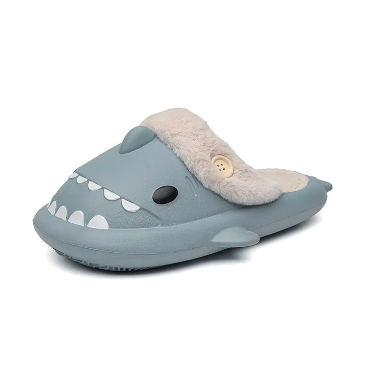 Funny Shark Furry Slides - GlimmaStyle