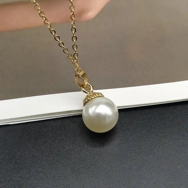 Shell Pearl Pendant - GlimmaStyle