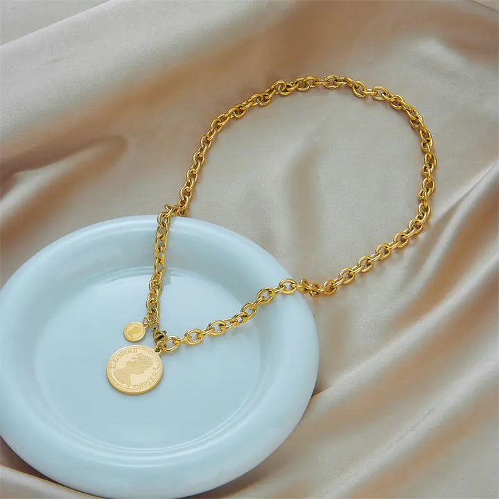 Coin Necklace - GlimmaStyle