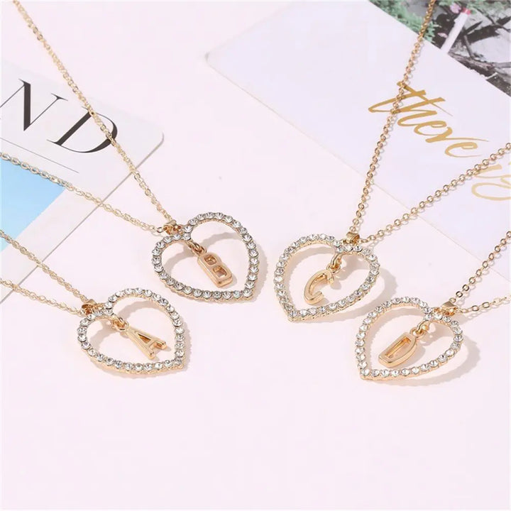 Initials Lette Necklace - GlimmaStyle