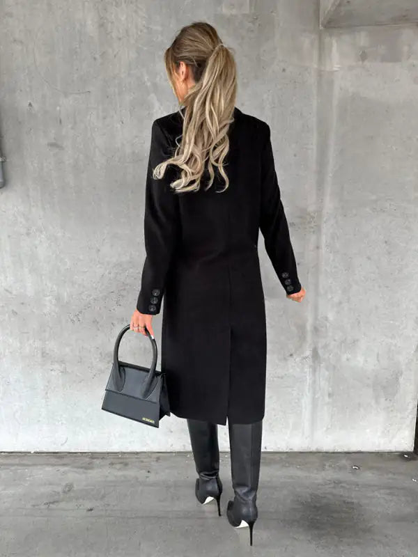 Business Casual Overcoat for Women - GlimmaStyle