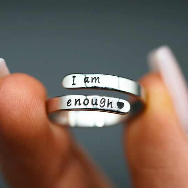 I Am Enough Ring - GlimmaStyle