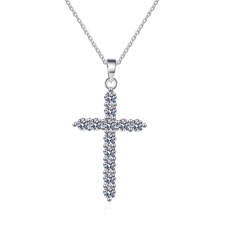 Moissanite Diamond Necklace - GlimmaStyle