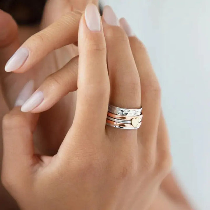 Anti Stress Anxiety Rings For Women - GlimmaStyle