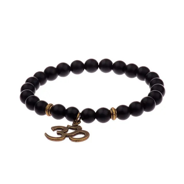 Charm Retro Buddha Bead Bracelet - GlimmaStyle