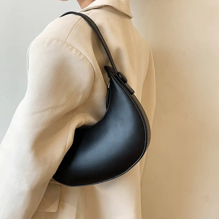 Leather Cute Hobo Shoulder Bag - GlimmaStyle