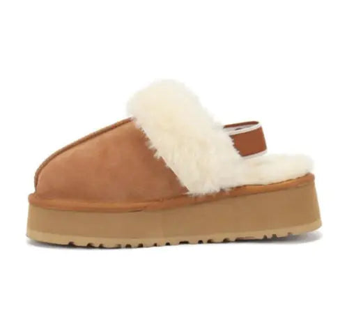 Anti-skid Sheepskin Snow Boots - GlimmaStyle