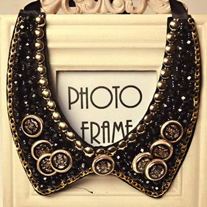 Fashionable Statement Choker Necklace - GlimmaStyle