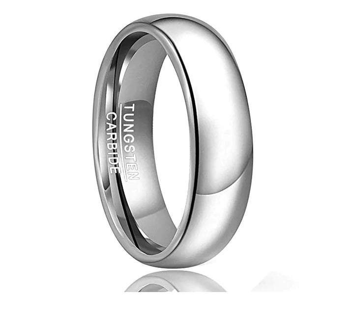 Classic Silver Tungsten Ring - GlimmaStyle