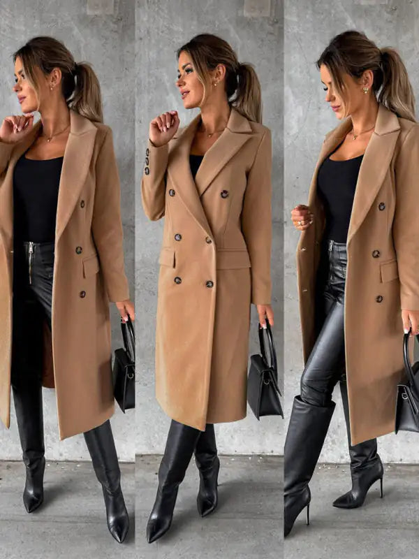 Business Casual Overcoat for Women - GlimmaStyle