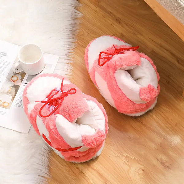 Winter Spoof Warm Home Cotton Slippers - GlimmaStyle