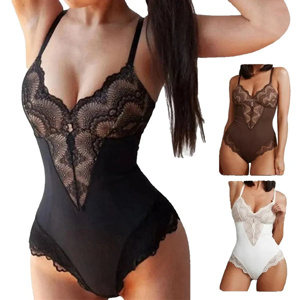 Women's Lace Sexy Body Shaper - GlimmaStyle