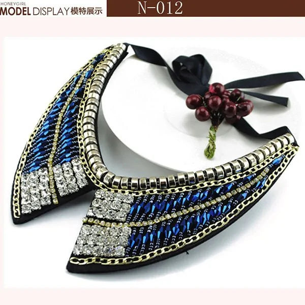 Fashionable Statement Choker Necklace - GlimmaStyle