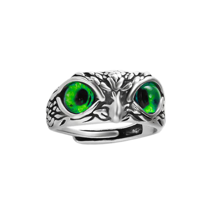 Adjustable  Owl Alloy Ring - GlimmaStyle