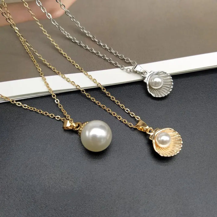 Shell Pearl Pendant - GlimmaStyle