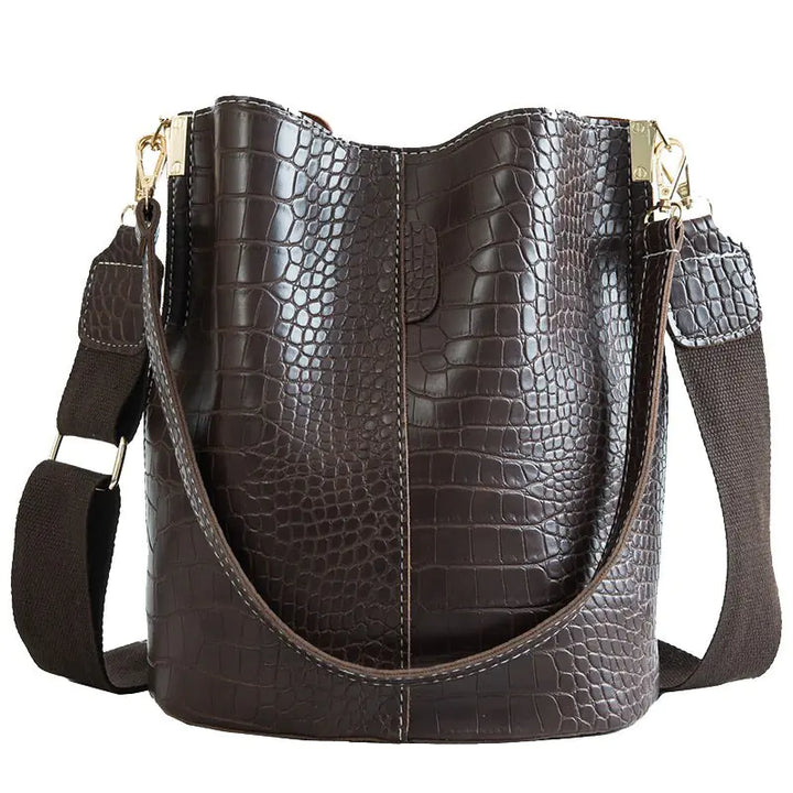 Single Shoulder Bucket Handbag - GlimmaStyle