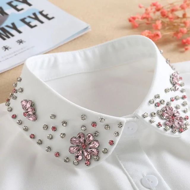 Detachable Fake Shirt Collar - GlimmaStyle