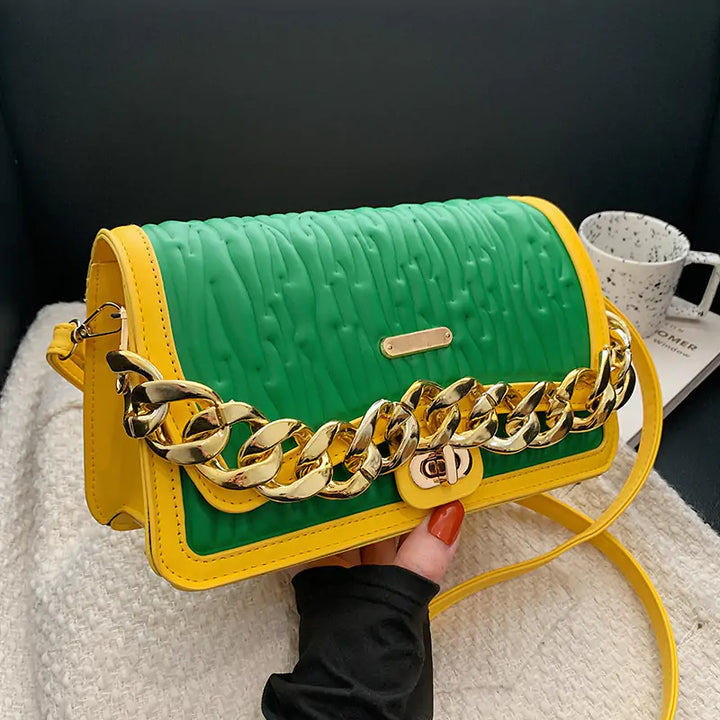 Thick Chain Handbag - GlimmaStyle